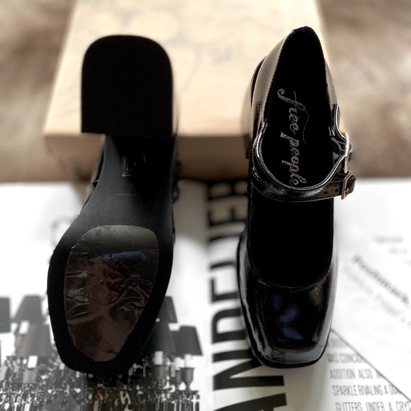 Free People Ruby Double Strap Platform Mary Janes - Picture 7 of 13